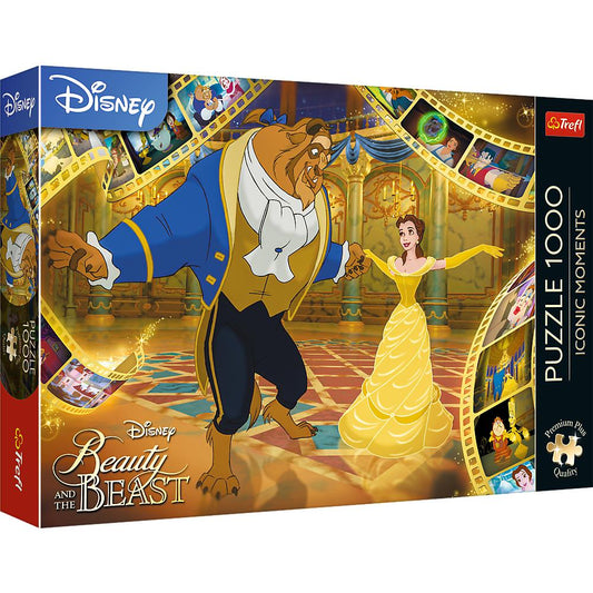 Puzzle da 1000 Pezzi Premium Plus - Disney Princess: Beauty and the Beast