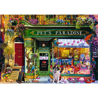 1000 Piece Premium Plus Puzzle - Tea Time: Pet&#39s Paradise