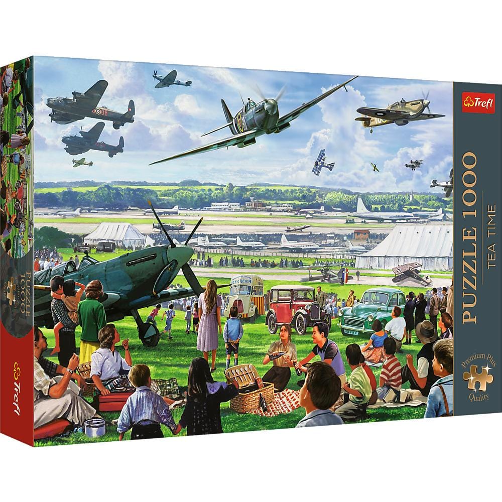 Toys 1000 Piece Premium Plus Puzzle - Tea Time: Air Show