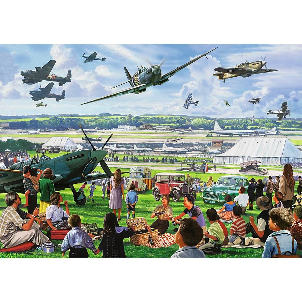 Toys 1000 Piece Premium Plus Puzzle - Tea Time: Air Show