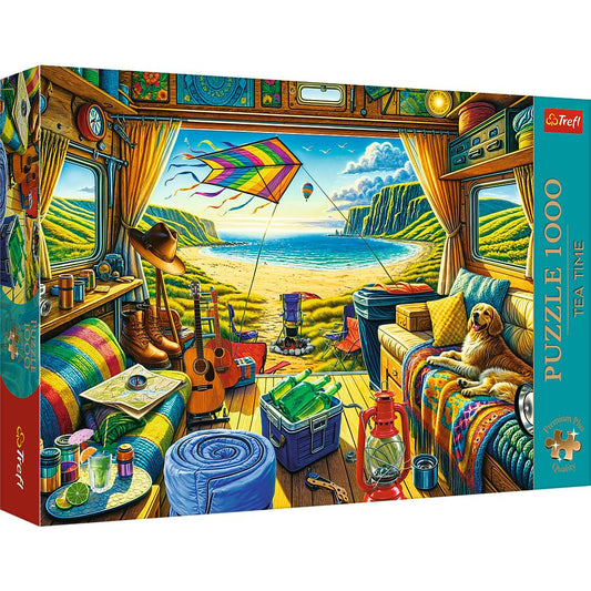 1000 Piece Premium Plus Puzzle - Tea Time: Van Life