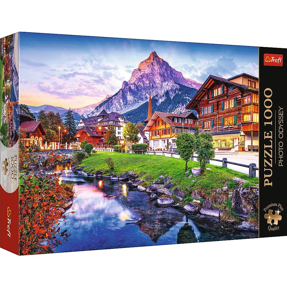 Toys Puzzle da 1000 Pezzi Premium Plus - Photo Odyssey: Alpine Village, Switzerland