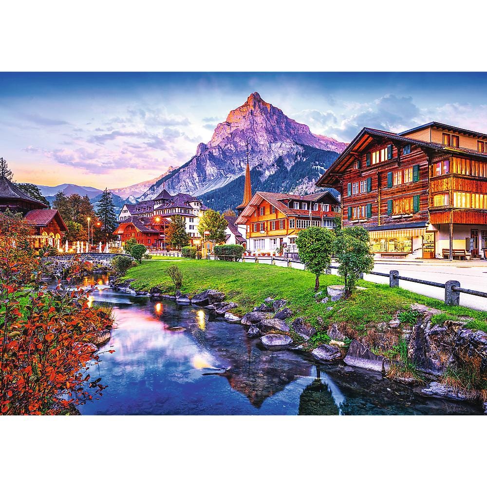 Toys Puzzle da 1000 Pezzi Premium Plus - Photo Odyssey: Alpine Village, Switzerland