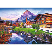 Puzzle da 1000 Pezzi Premium Plus - Photo Odyssey: Alpine Village, Switzerland