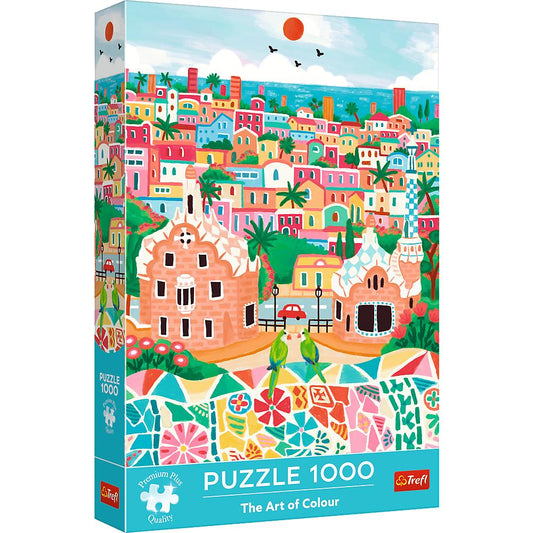 1000 Piece Premium Plus Puzzle - Modern: Barcelona, Spain