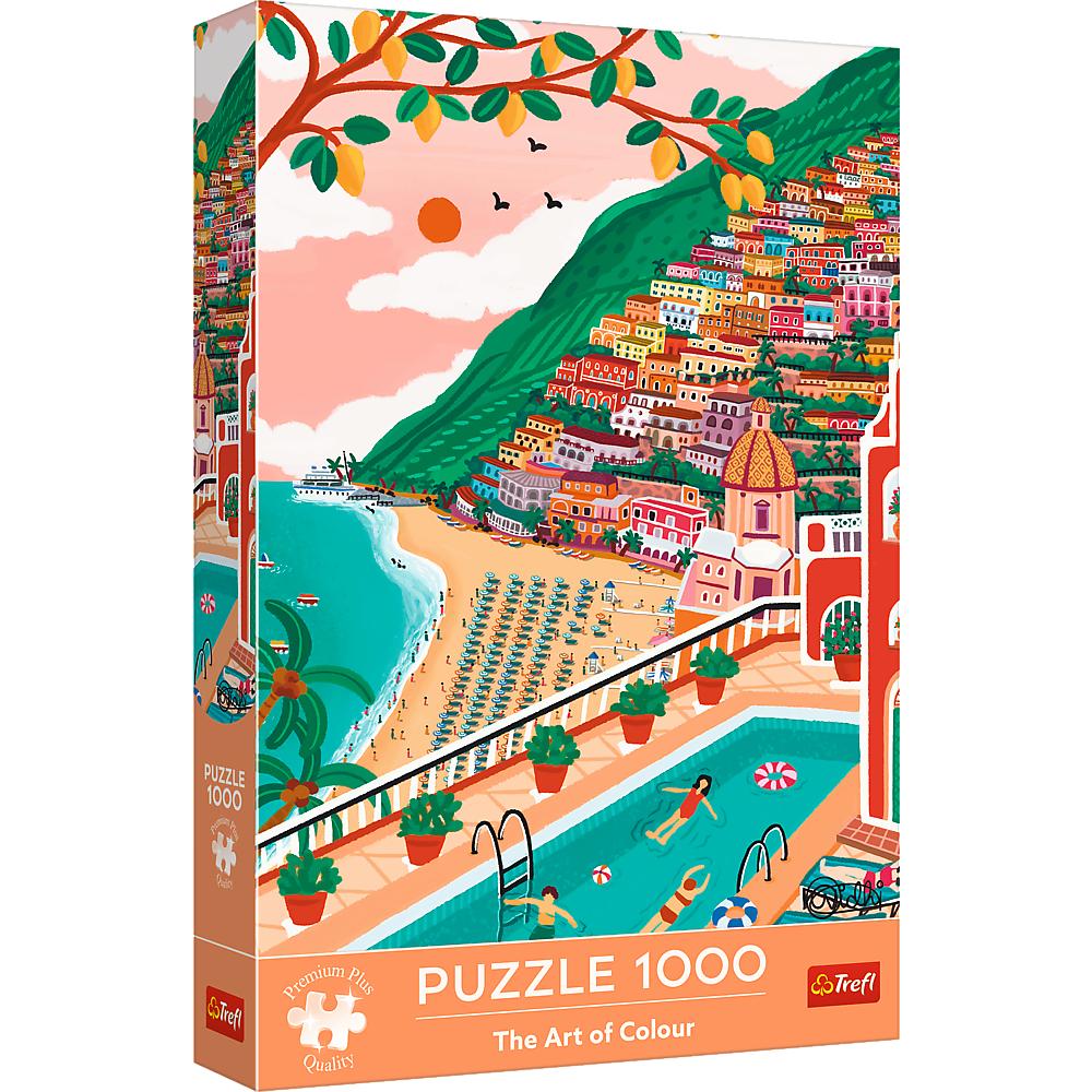 1000 Piece Premium Plus Puzzle - Modern: Positano, Italy