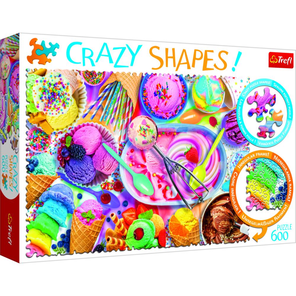 Puzzle da 600 Pezzi Crazy Shapes - Sweet Dream