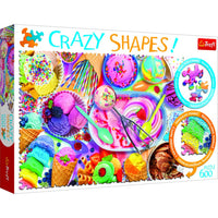 Puzzle da 600 Pezzi Crazy Shapes - Sweet Dream