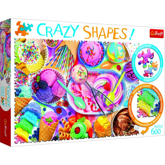 Toys Puzzle da 600 Pezzi Crazy Shapes - Sweet Dream