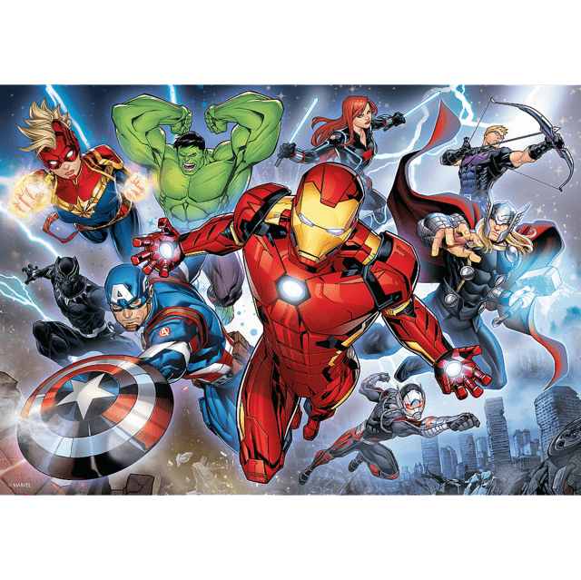 Toys 200 Piece Puzzle - The Mighty Avengers