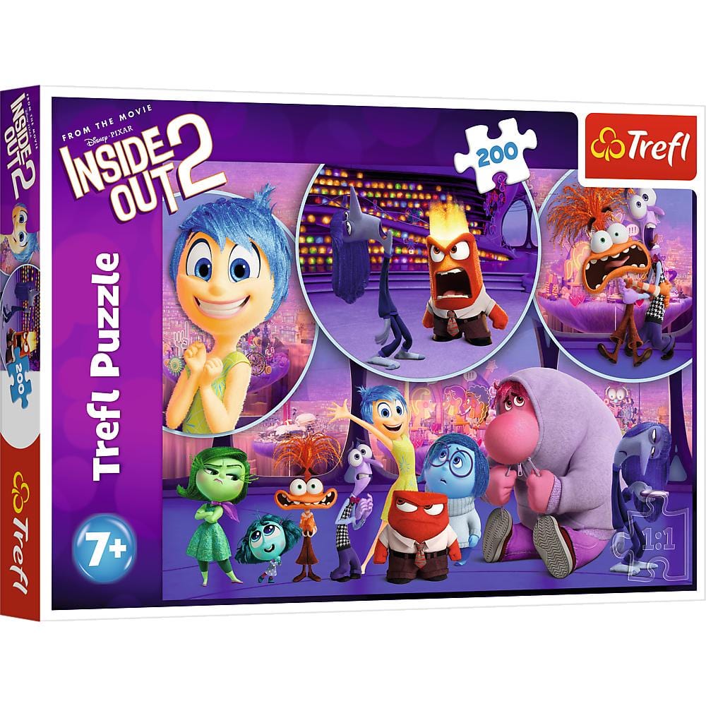 Toys Puzzles - 200 - Children's emotions / Disney Inside Out 2