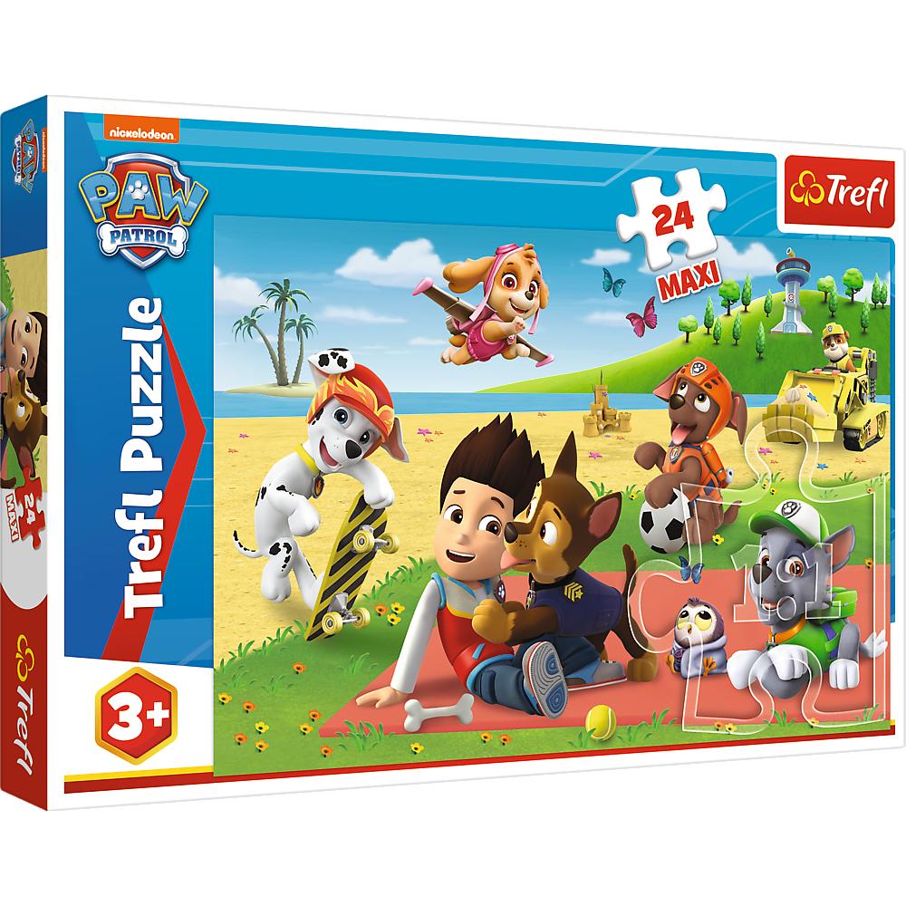 Puzzle da 24 Pezzi Maxi - Paw Patrol: Fun on the Blanket