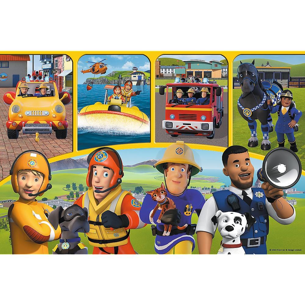 Toys Puzzle da 24 Pezzi Maxi - Fireman Sam and Friends