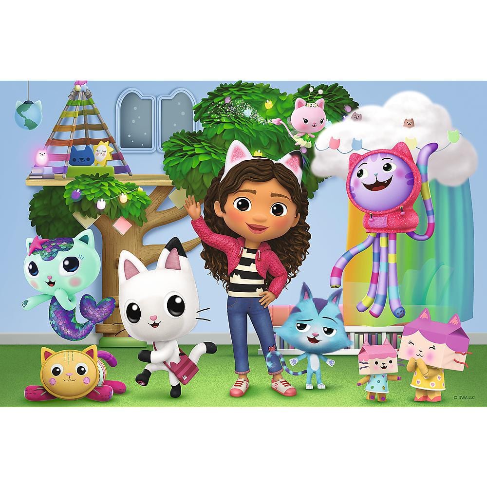 Toys 100 Piece Puzzle - Gabby&#39s Dollhouse