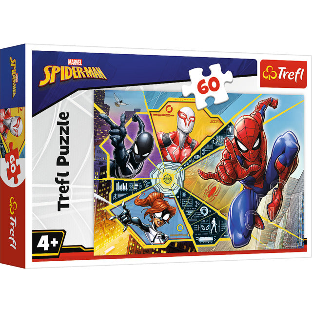 Puzzles - 60 - On the web / Disney Marvel Spiderman