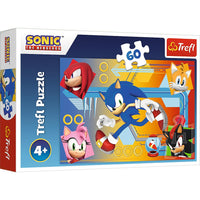 Puzzle da 60 Pezzi - Sonic: Sonic in Action