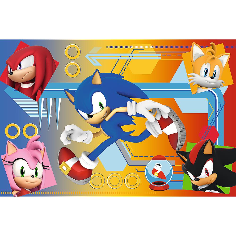 Puzzle da 60 Pezzi - Sonic: Sonic in Action