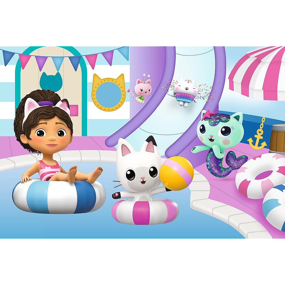 Toys Puzzle da 60 Pezzi - Gabby's Dollhouse: Gabby at the Pool