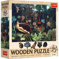 200 Piece Wooden Puzzle - Henri Rousseau: The Dream