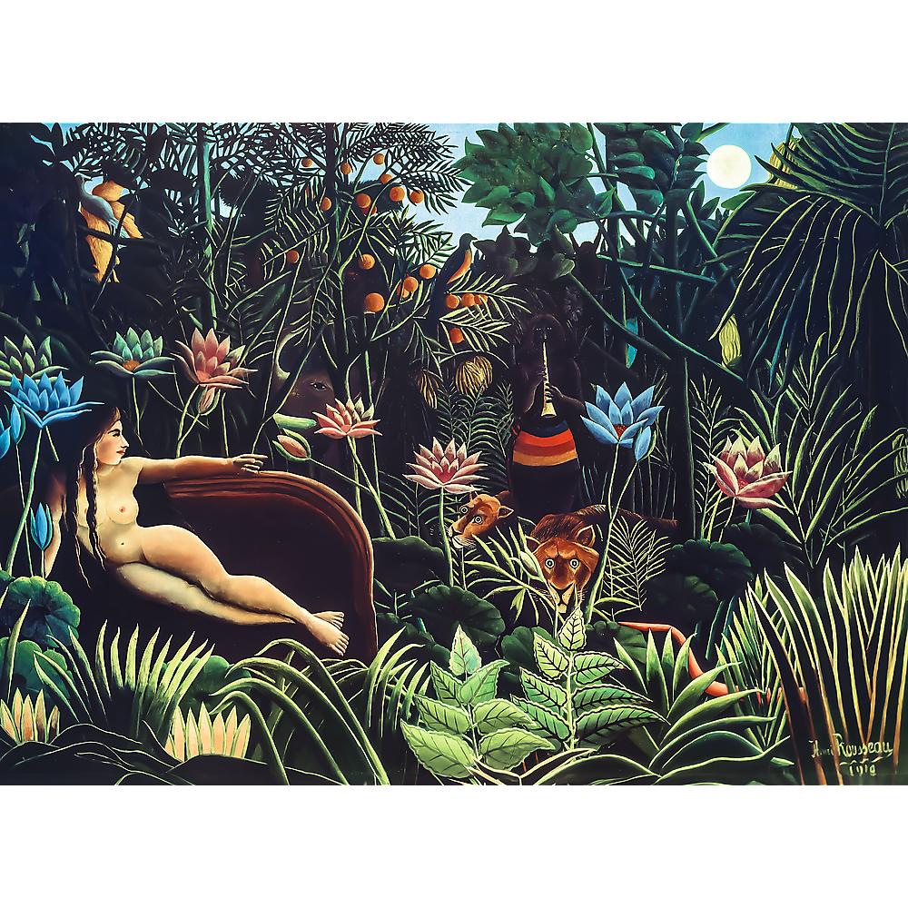 200 Piece Wooden Puzzle - Henri Rousseau: The Dream