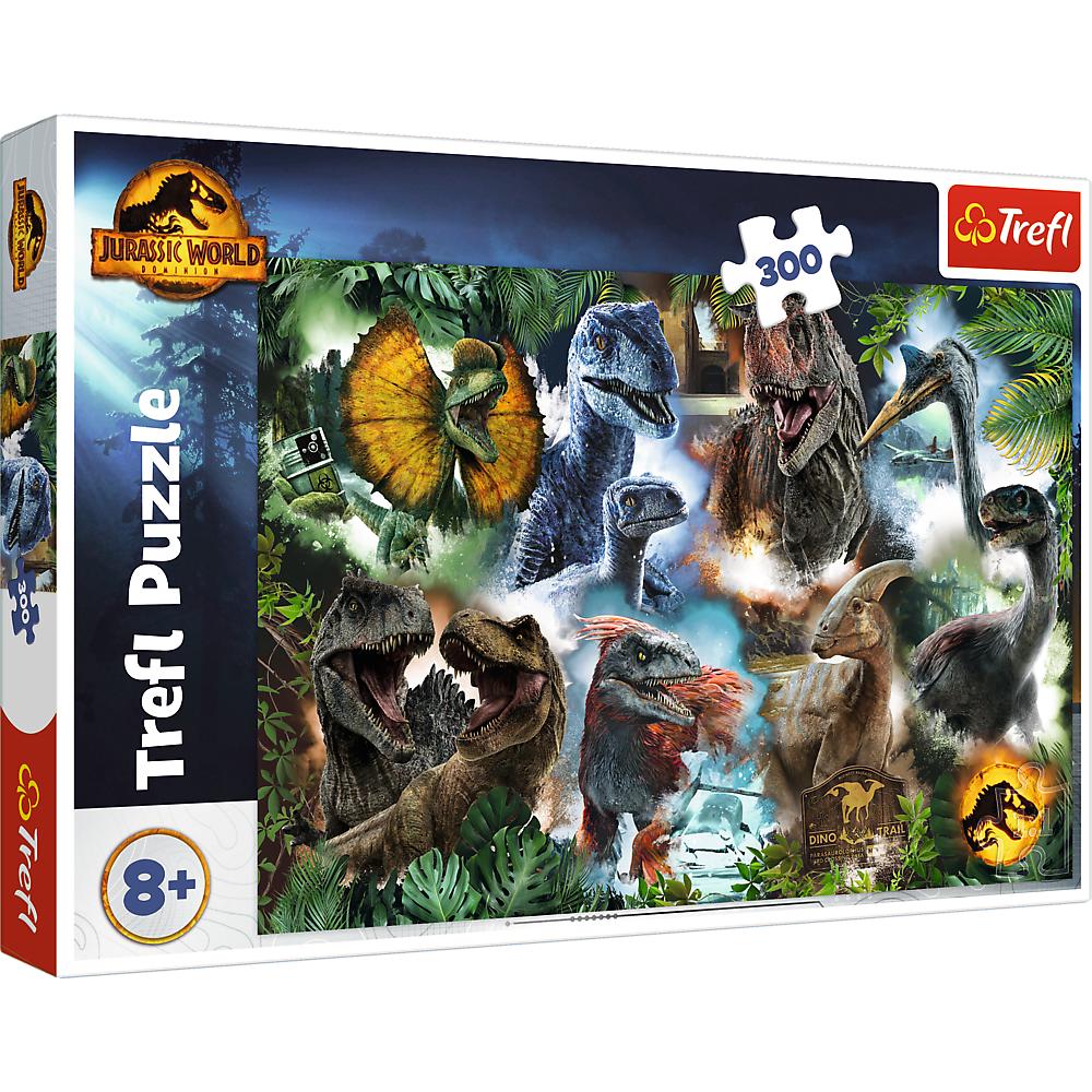 300 Piece Jigsaw Puzzle - Jurassic World: Favorite Dinosaurs