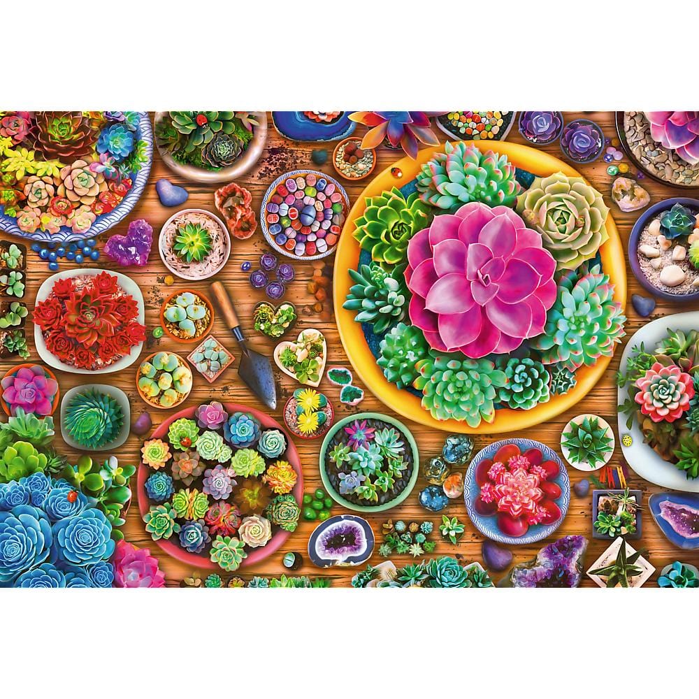 Toys Puzzles - 1500 UFT - Blooming Paradise: World of Plants_FSC Mix 70%