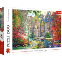 1500 Piece Puzzle - Autumn Mansion