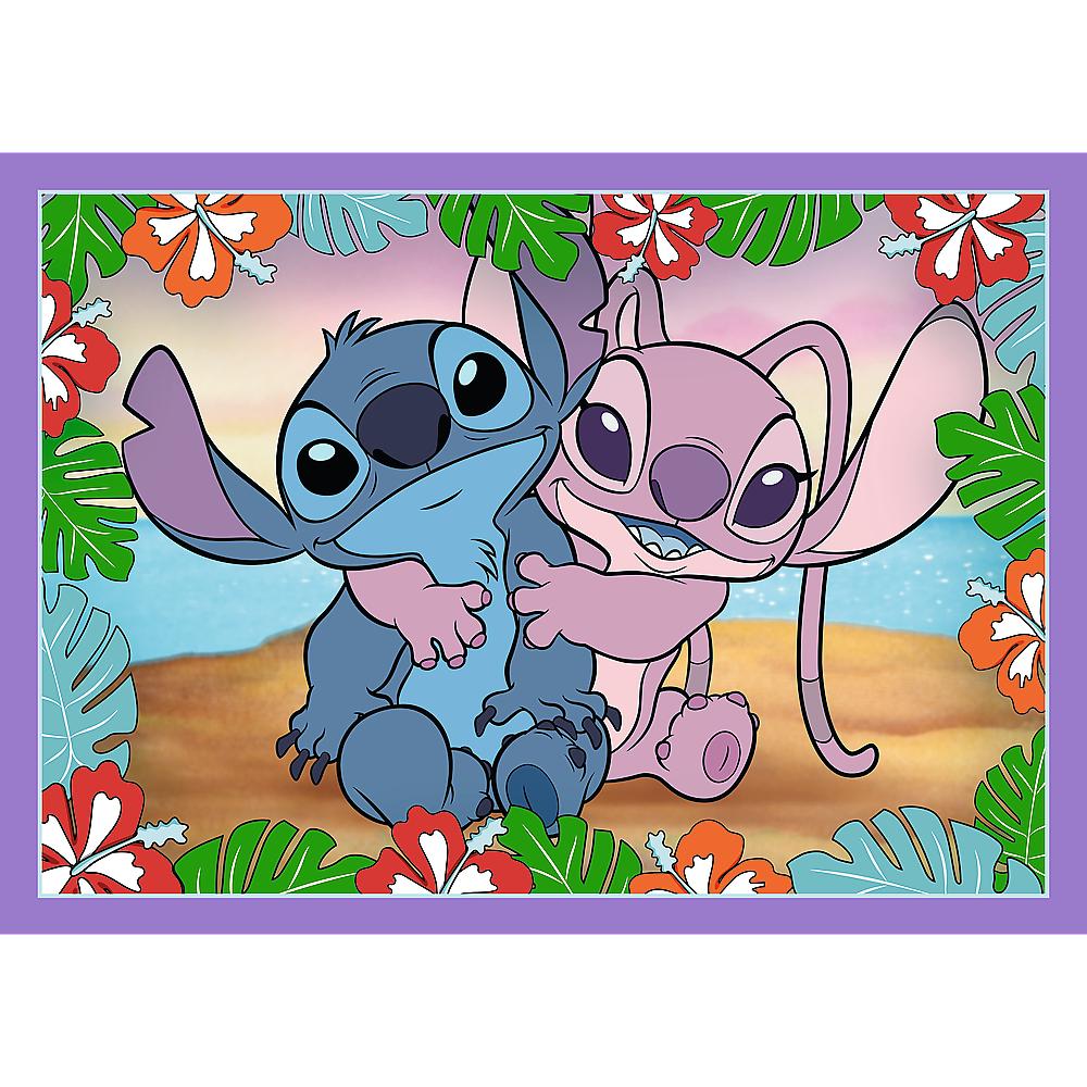 Puzzles - 4in1 - Lilo&Stitch's crazy day / Disney Lilo&Stitch