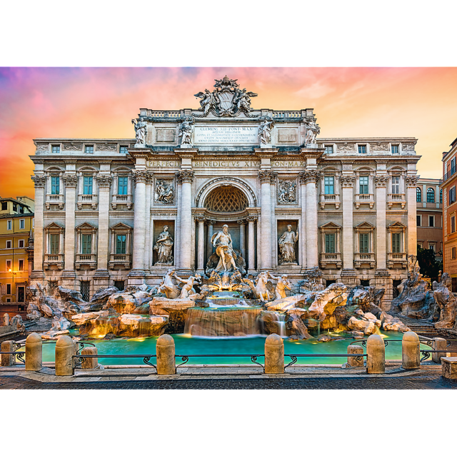 500 Piece Puzzle - Fontanna di Trevi, Rome