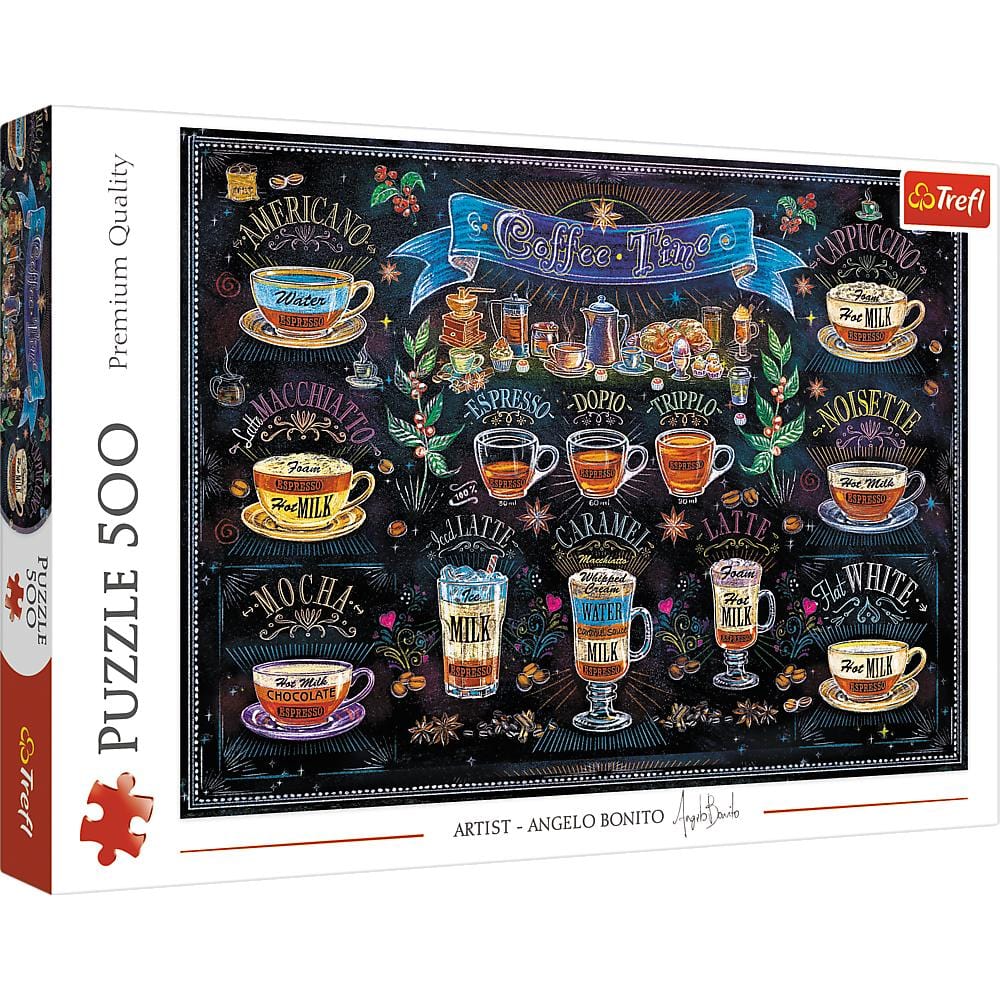 Toys 500 Piece Puzzle - Coffee Time