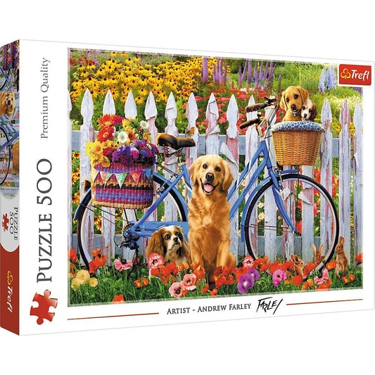 500 Piece Puzzle - Puppies Adventure