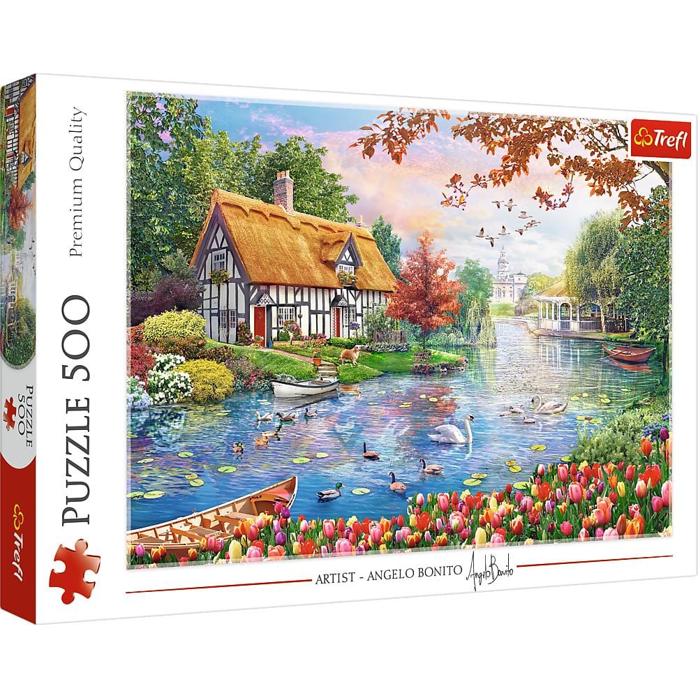 Toys 500 Piece Puzzle - A Quiet Haven