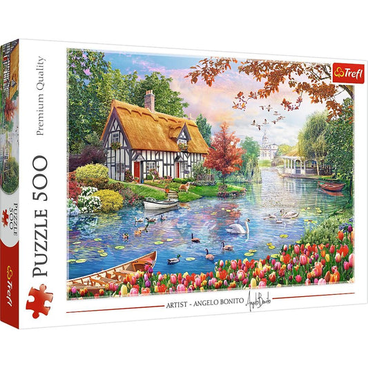 Toys 500 Piece Puzzle - A Quiet Haven