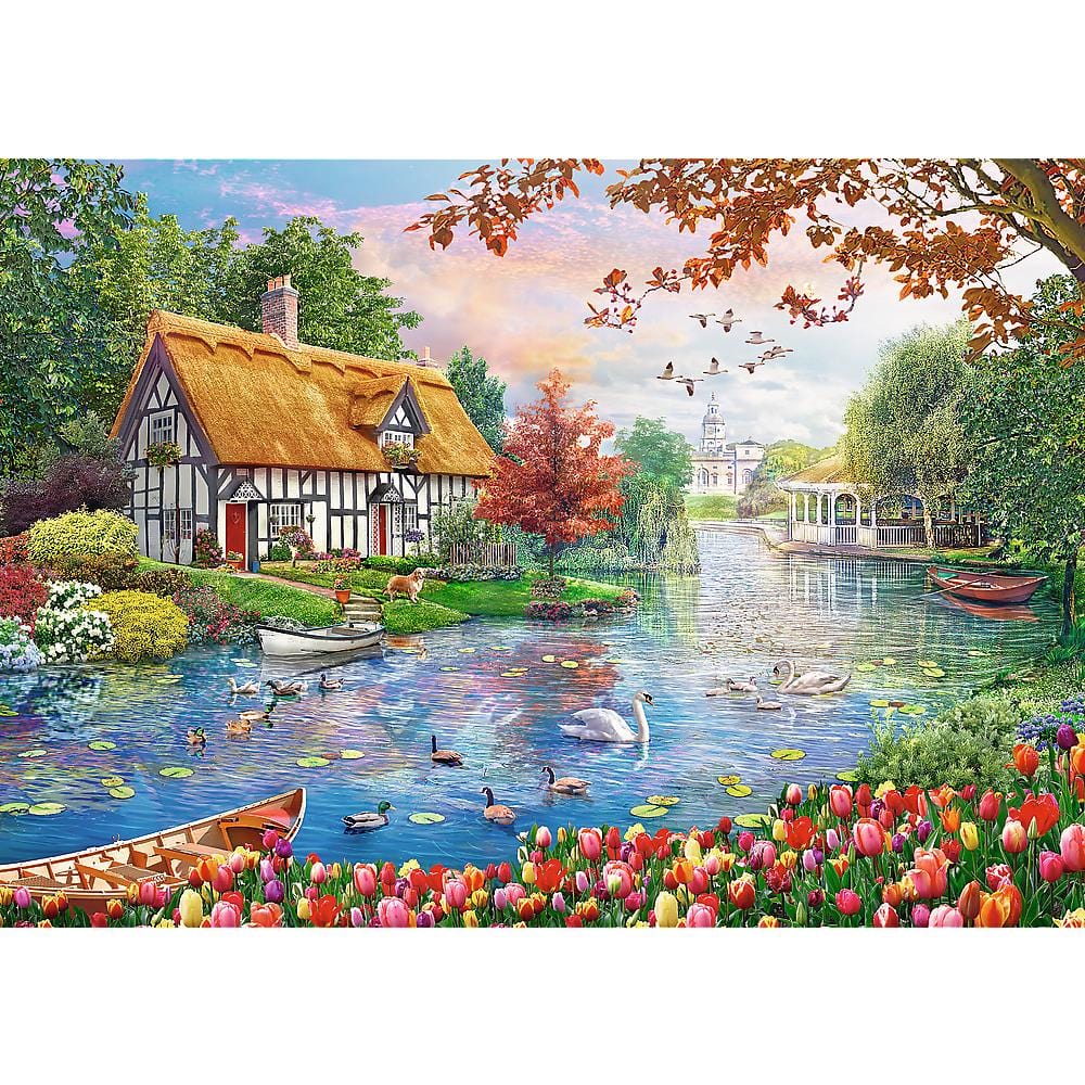 Toys 500 Piece Puzzle - A Quiet Haven