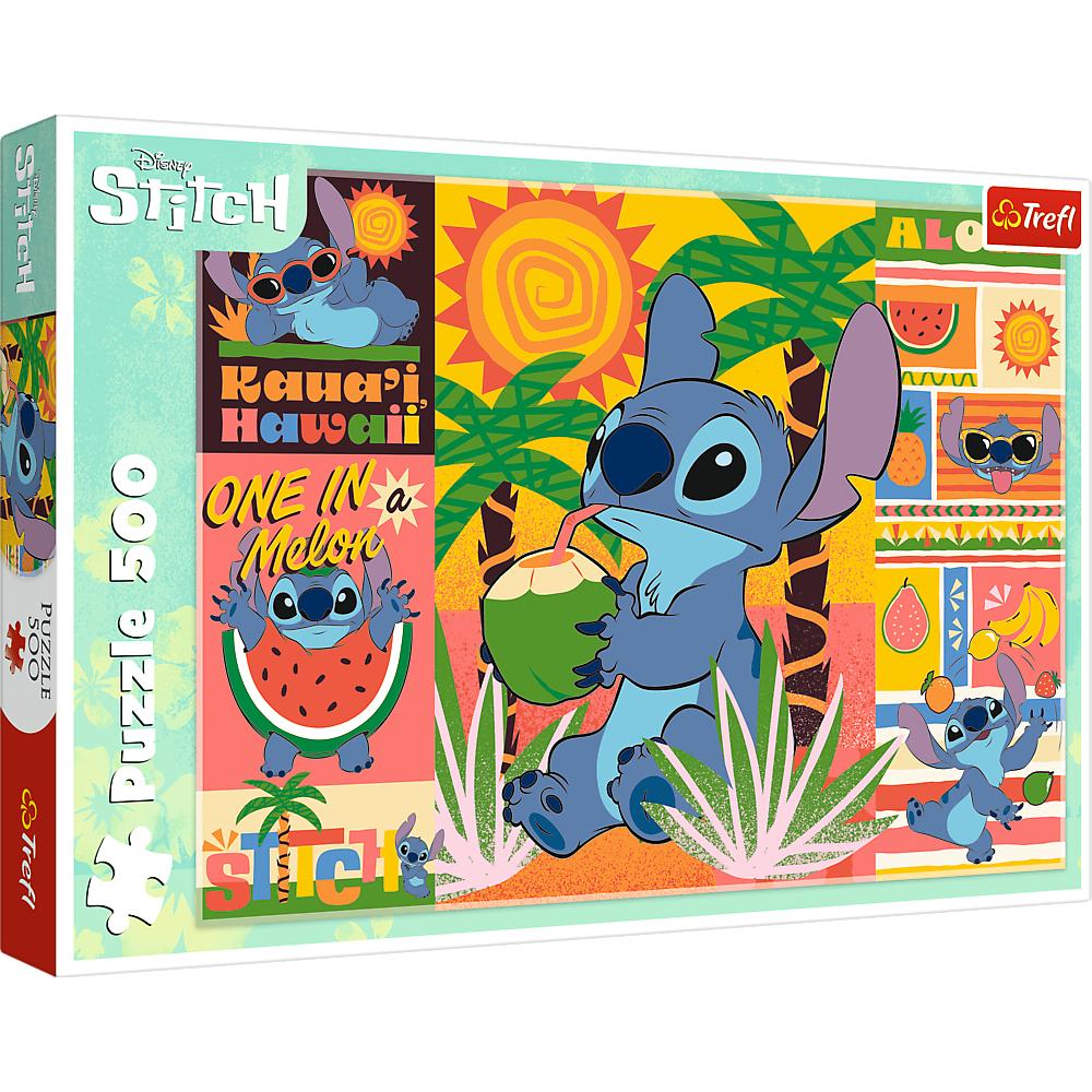 Puzzle da 500 Pezzi - Lilo & Stitch: Holidays with Stitch