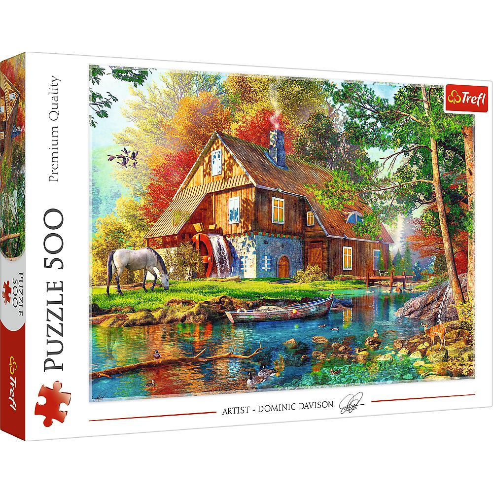 Puzzle da 500 Pezzi - Cottage by the River