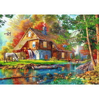 Puzzle da 500 Pezzi - Cottage by the River