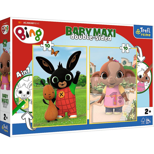 Toys 2 Puzzles 10 pieces Baby Maxi - Bing The Rabbit