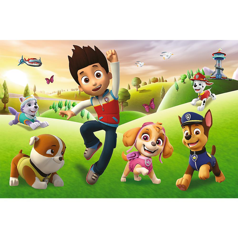 Puzzle da 60 Pezzi XXL Super Shape - Paw Patrol: Smiling Dogs