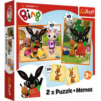 2 Puzzle in 1 + Memos - Bing: Bing with Friends