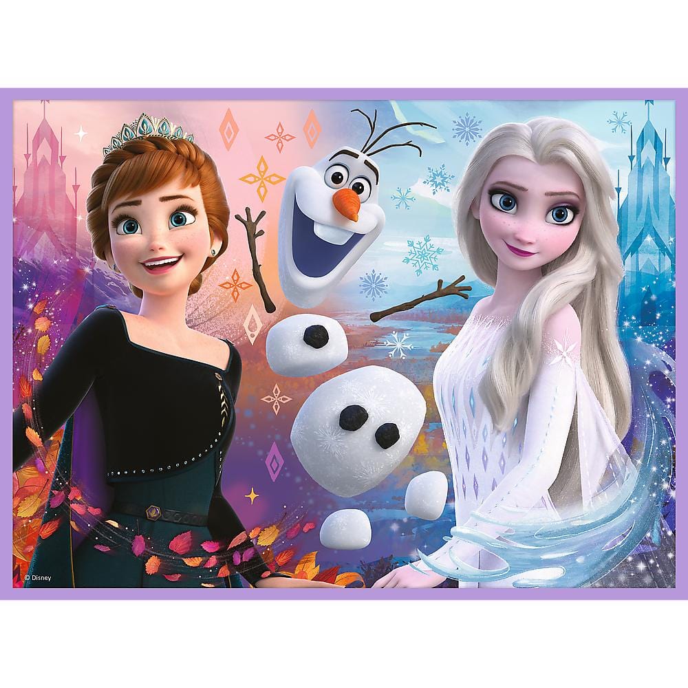 Toys 2 Puzzle in 1 + Memos - Frozen 2: Princesses in their Land