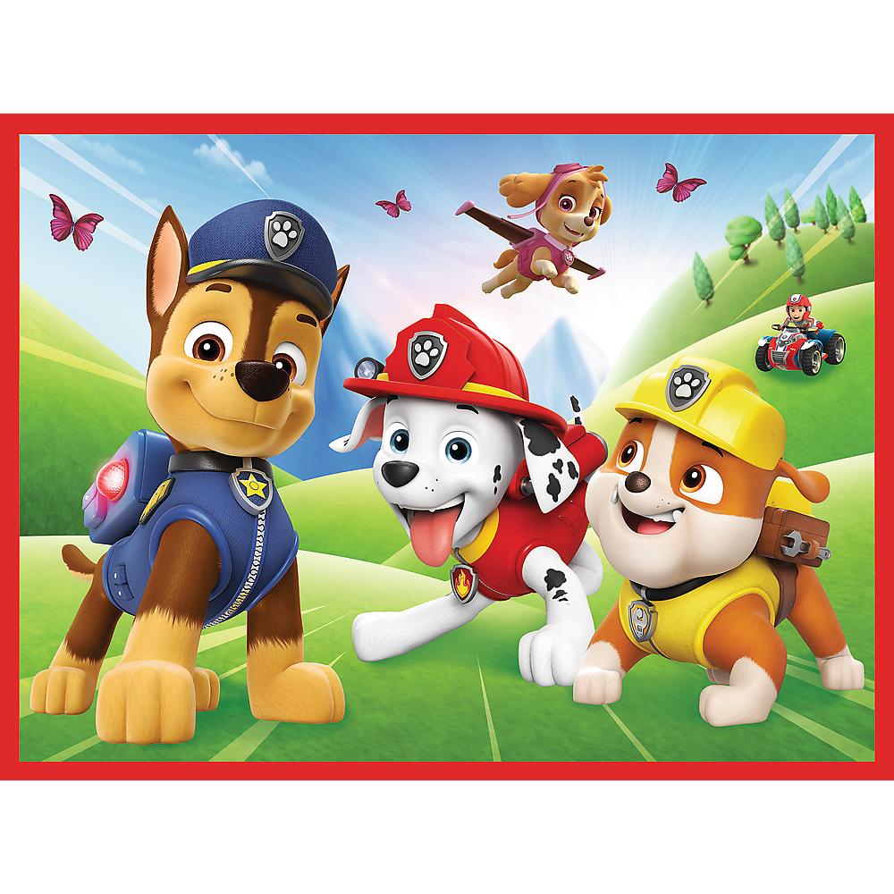 2 Puzzle in 1 + Memos - Paw Patrol: Team in Action