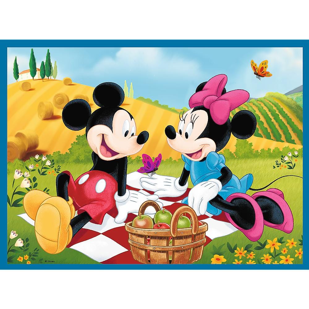 Toys 2 Puzzle in 1 + Memos - Meet the Disney Characters