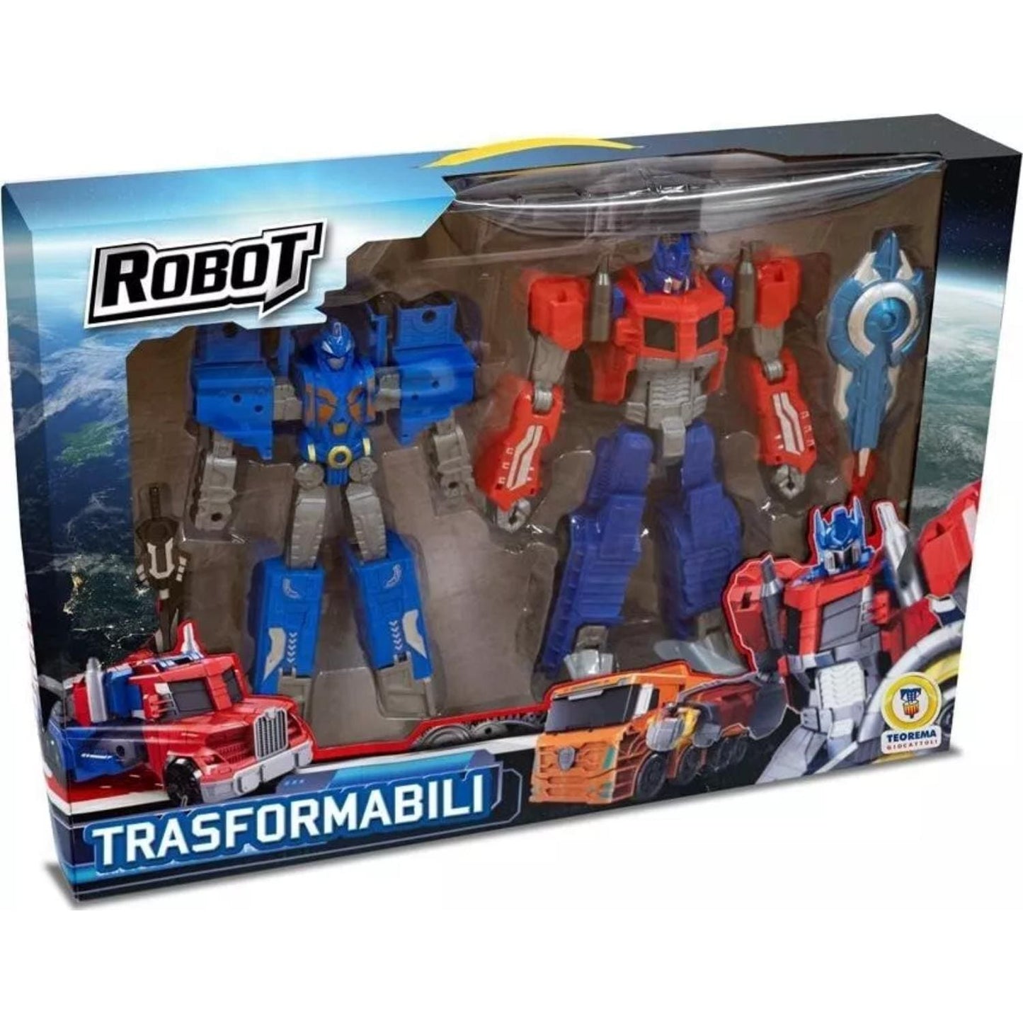 Toys TEO&#39S - TRANSFORMABLE ROBOT CHALLENGE