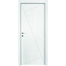 TETRIS DOOR 80 X 210 REVERSIBLE WHITE LACQUERED