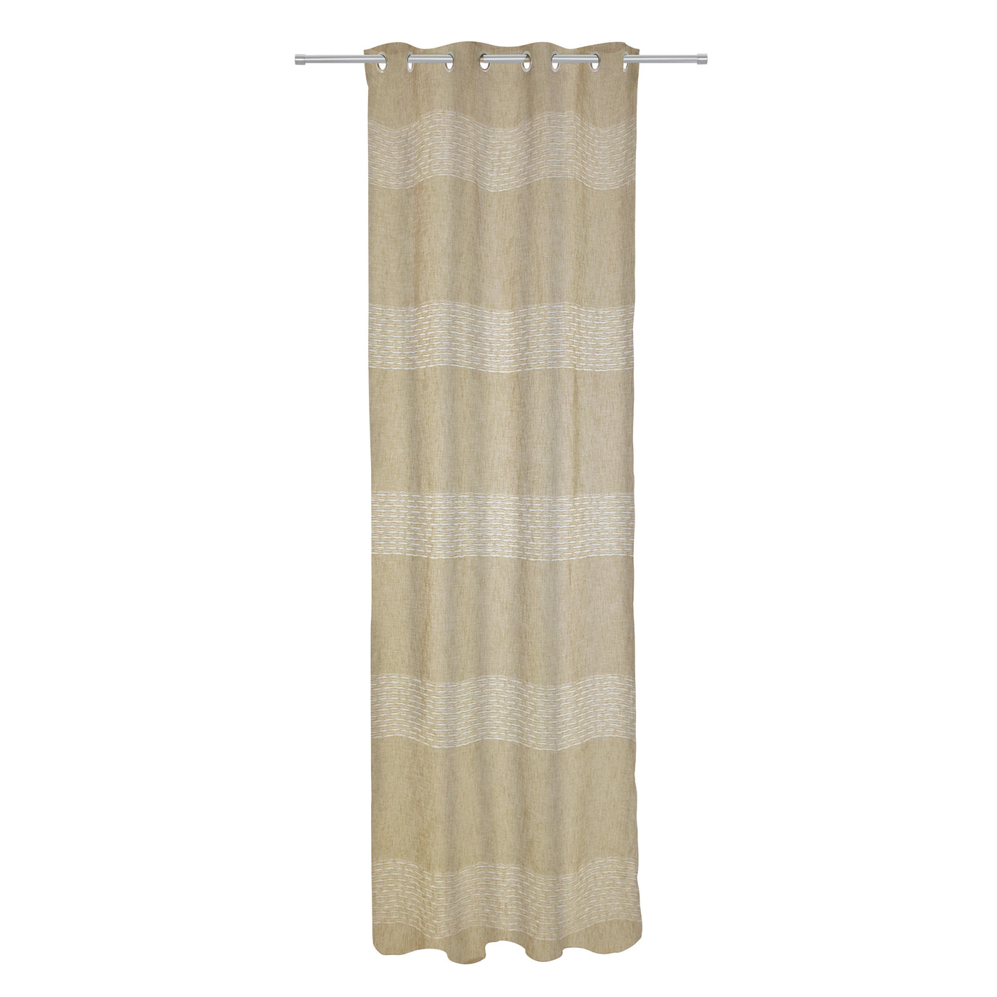 ECRU VIOLET FILTER CURTAIN 140X280CMC