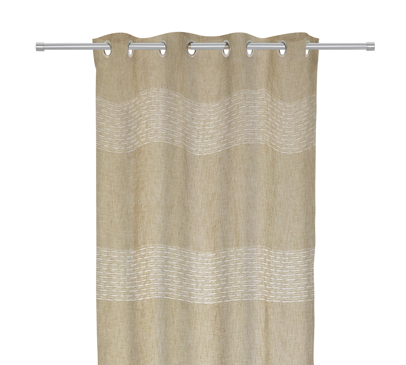 ECRU VIOLET FILTER CURTAIN 140X280CMC