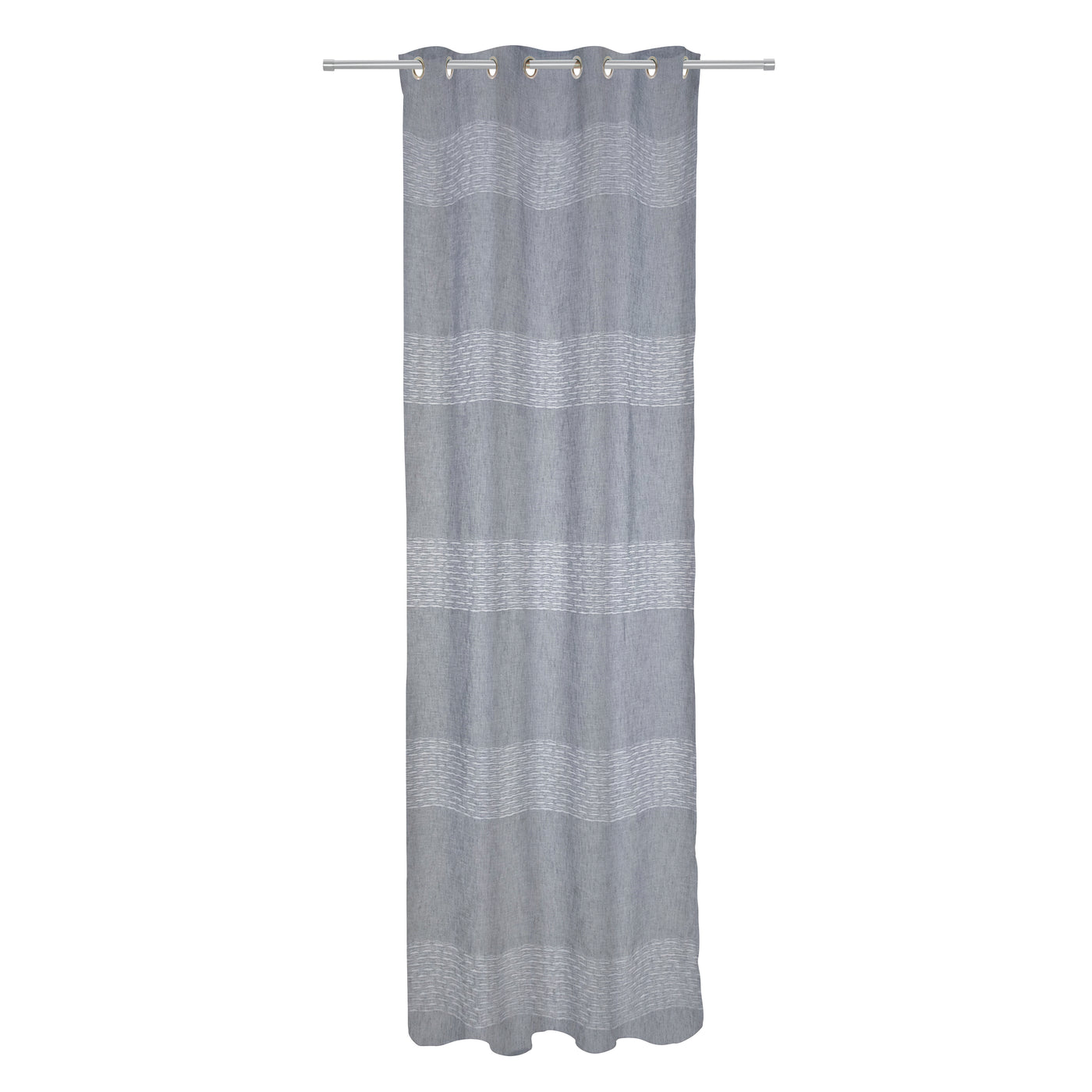 VIOLET GRAY FILTER CURTAIN 140X280CM WITH EYELETS