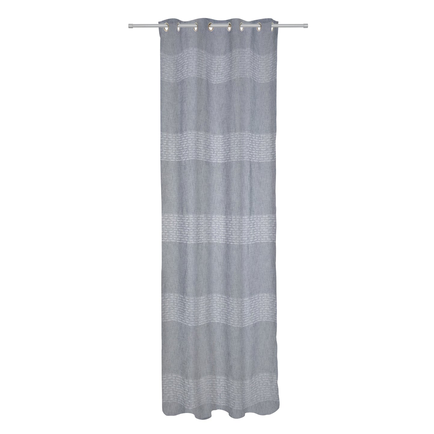 VIOLET GRAY FILTER CURTAIN 140X280CM WITH EYELETS