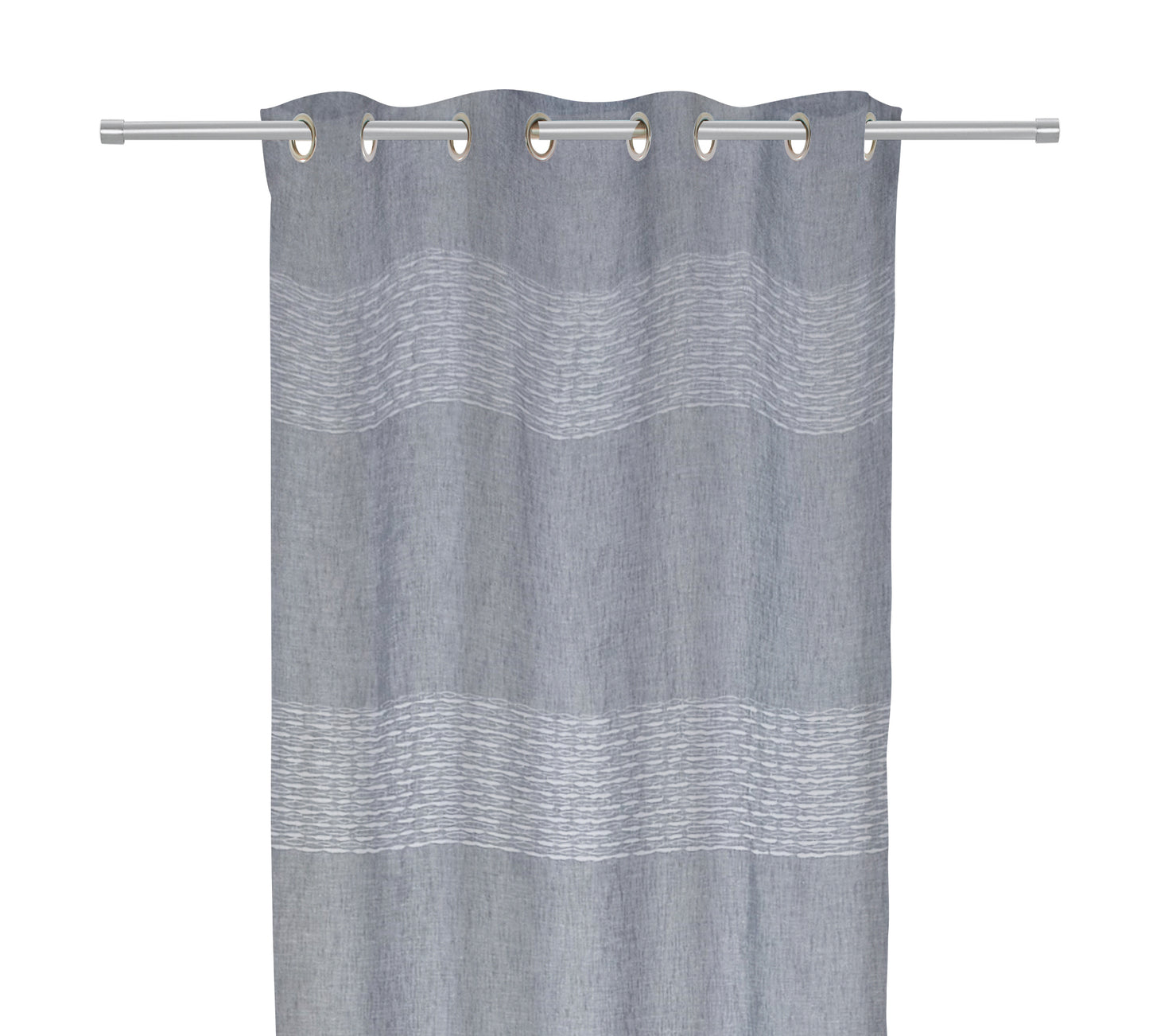 VIOLET GRAY FILTER CURTAIN 140X280CM WITH EYELETS